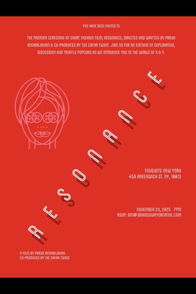 Resonance poster