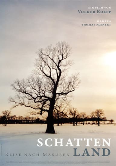 Schattenland - Reise nach Masuren poster