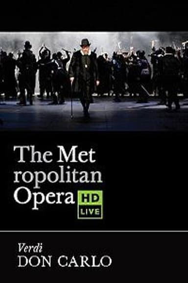 The Metropolitan Opera: Don Carlo poster
