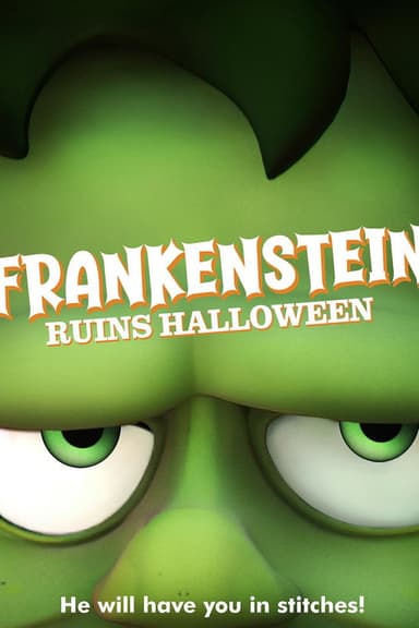 Frankenstein Ruins Halloween poster