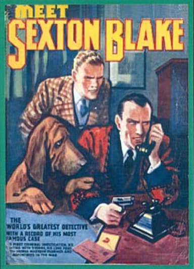 Meet Sexton Blake poster