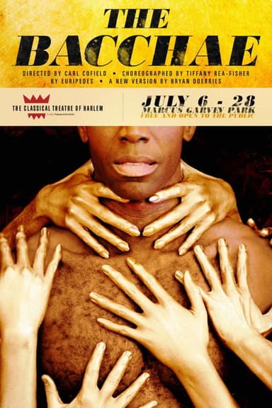 The Bacchae poster