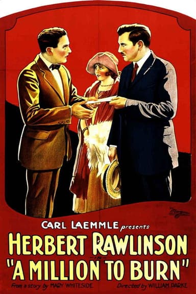 A Million to Burn poster