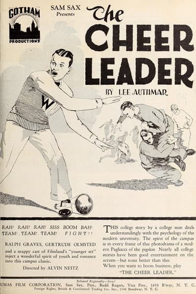 The Cheer Leader poster