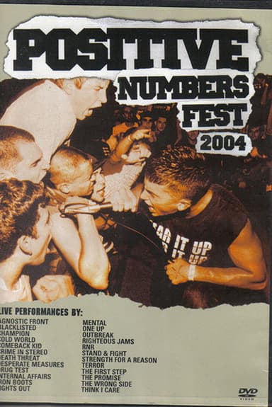 Positive Numbers Fest 2004 poster
