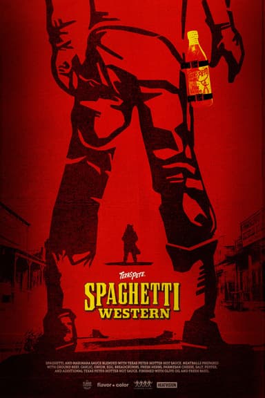 Texas Pete Spaghetti Western poster