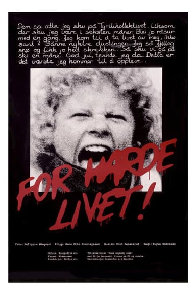 For Dear Life poster