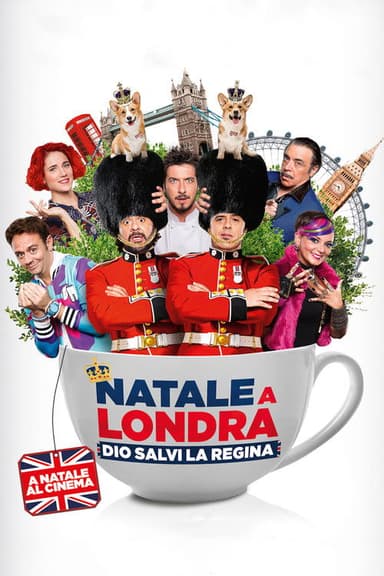 Christman in London - God Save the Queen poster
