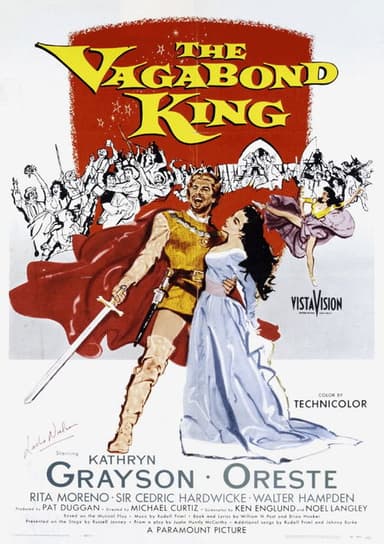 The Vagabond King poster