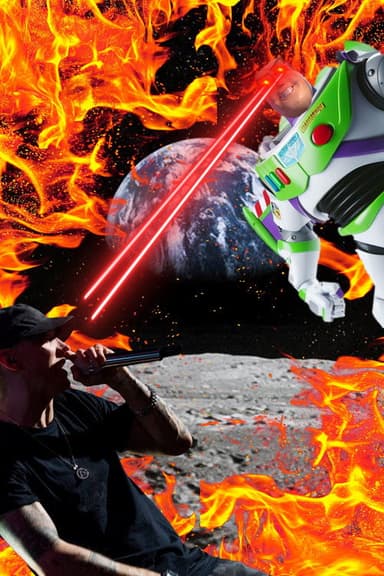 The Eminem Chronicles 3: Eminem VS Buzz Lightyear poster
