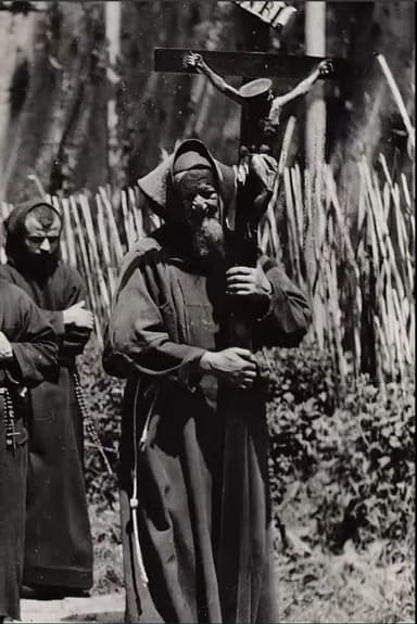 Capuchin Monks in Vatican City poster