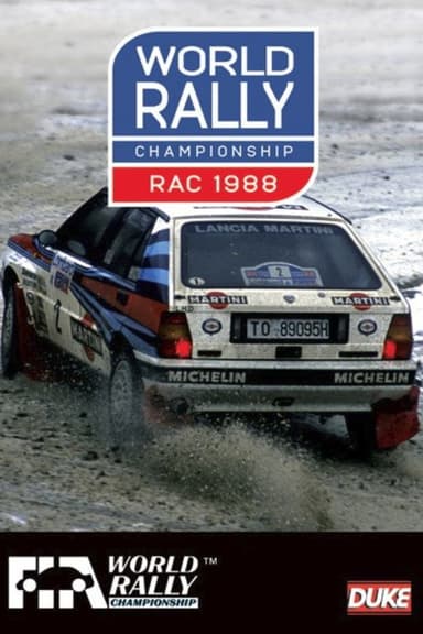 RAC Rally 1988 poster
