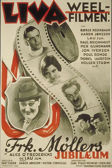 Frk. Møllers jubilæum poster