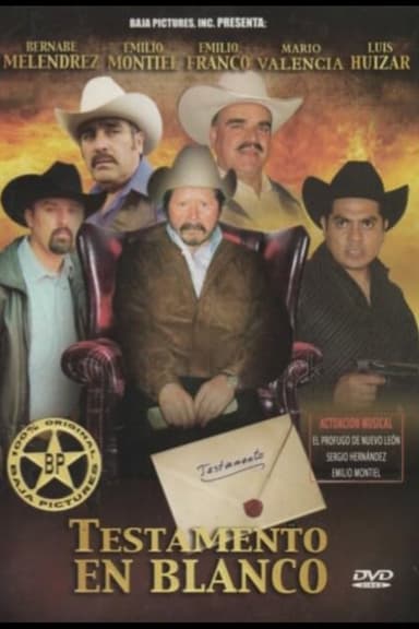 Testamento En Blanco poster