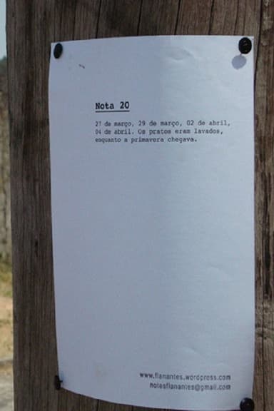 Wandering Notes poster