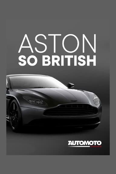 Aston Martin, so british poster