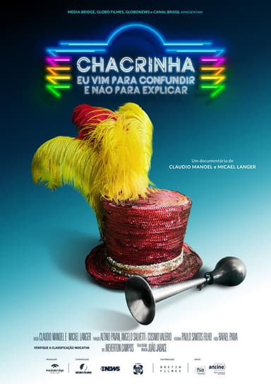 Chacrinha: Eu Vim para Confundir e Não para Explicar poster