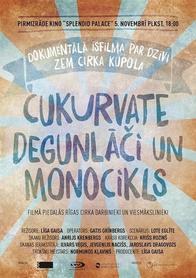Sugarcane, Coati and Monowheel poster