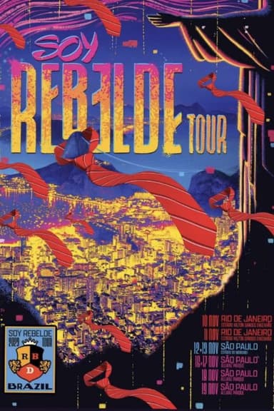 RBD: Soy Rebelde Tour - Live in São Paulo poster