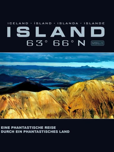 Island 63° 66° N poster
