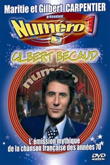 Gilbert Bécaud - Numéro un poster