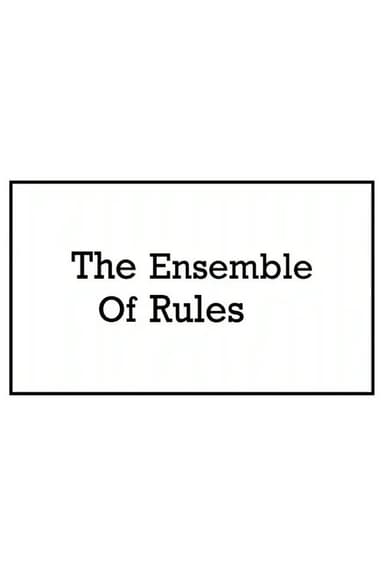 The Ensemble of Rules poster