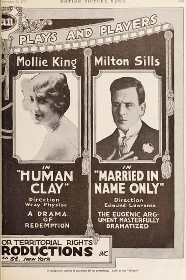 Human Clay poster