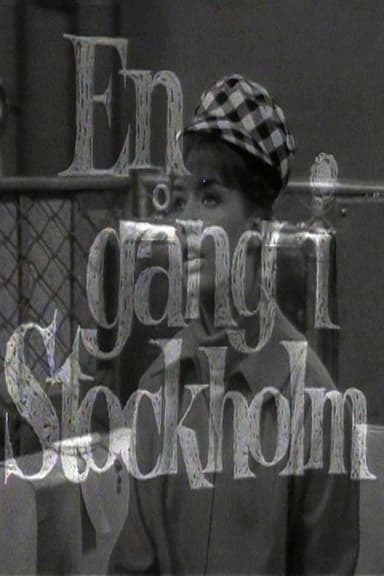 En gång i Stockholm poster