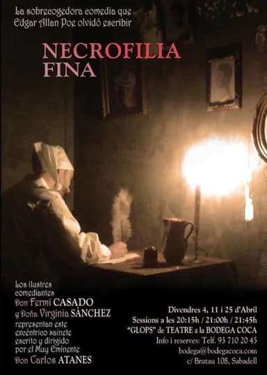 Necrofilia fina poster