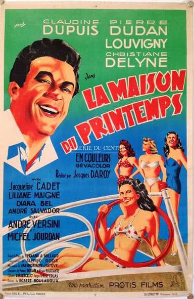 La maison du printemps poster