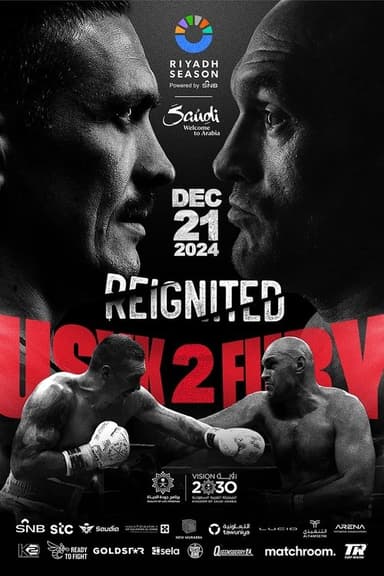 Oleksandr Usyk vs. Tyson Fury II poster