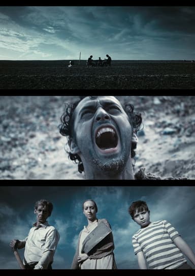 Man vs Sand poster