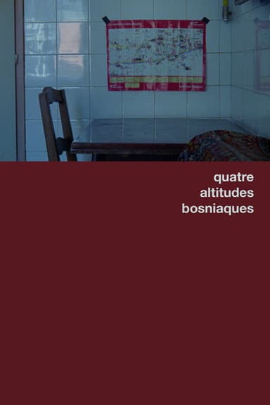 Quatre altitudes bosniaques poster