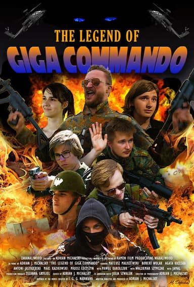 The Legend of Giga Commando poster