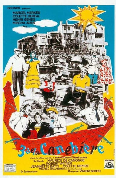 Three of the Canebière poster