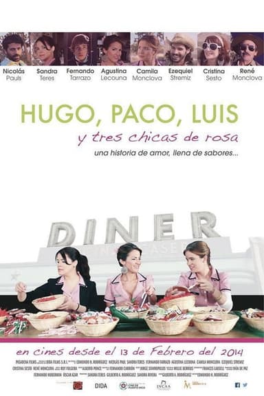 Hugo, Paco, Luis y tres chicas de rosa poster