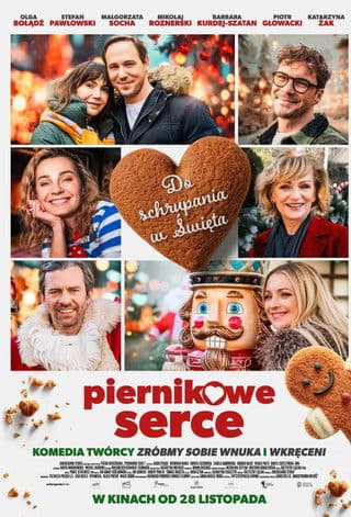 Gingerbread Heart poster