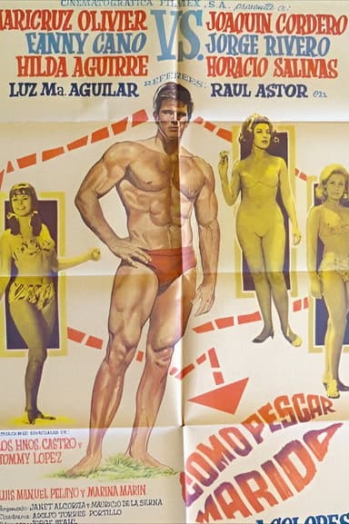 Cómo pescar marido poster