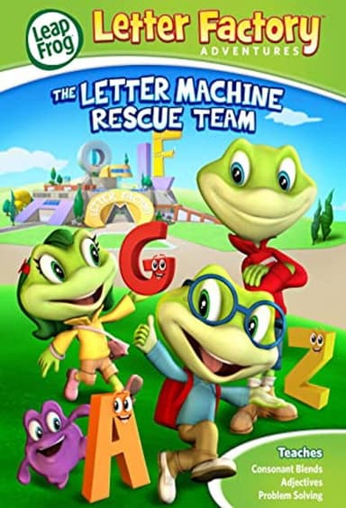 LeapFrog: Letter Factory Adventures - The Letter Machine Rescue Team poster