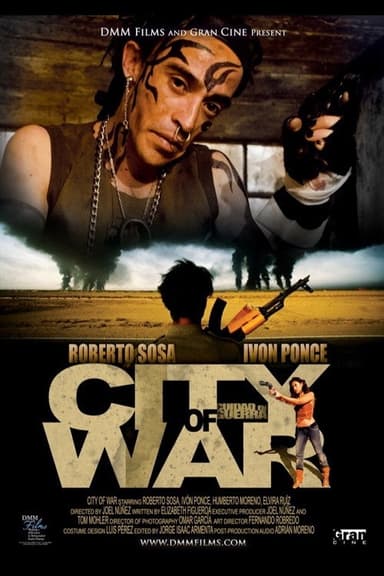 Ciudad en guerra poster