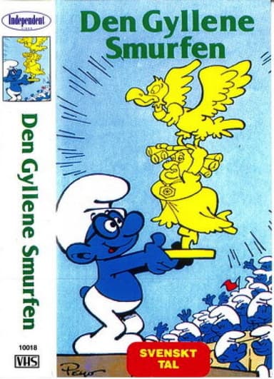 Smurfarna - Den gyllene smurfen poster