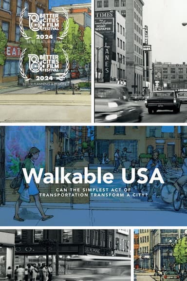 Walkable USA poster