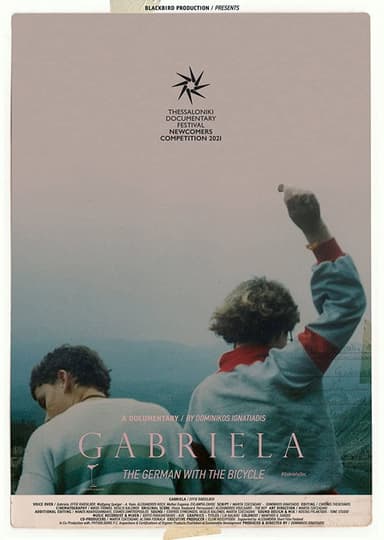 Gabriela, The German with the Bicycle poster