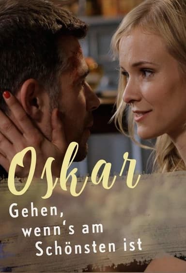 Oskar - leave on a high note poster