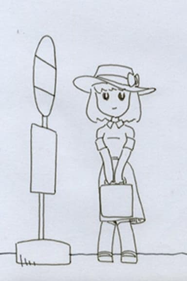 At the Bus Stop poster