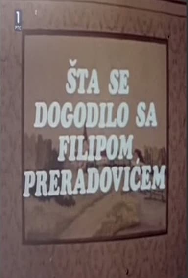What Happened with Filip Preradović poster