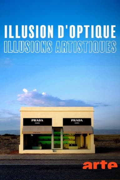 Illusion d'optique, illusions artistiques poster