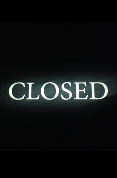 Closed poster
