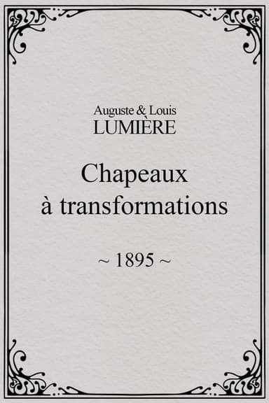 Transformation by Hats poster