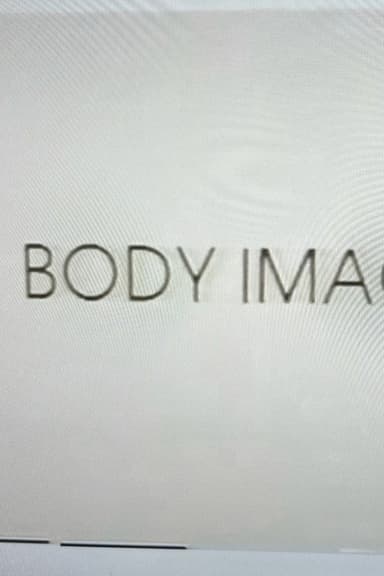 Body Image poster